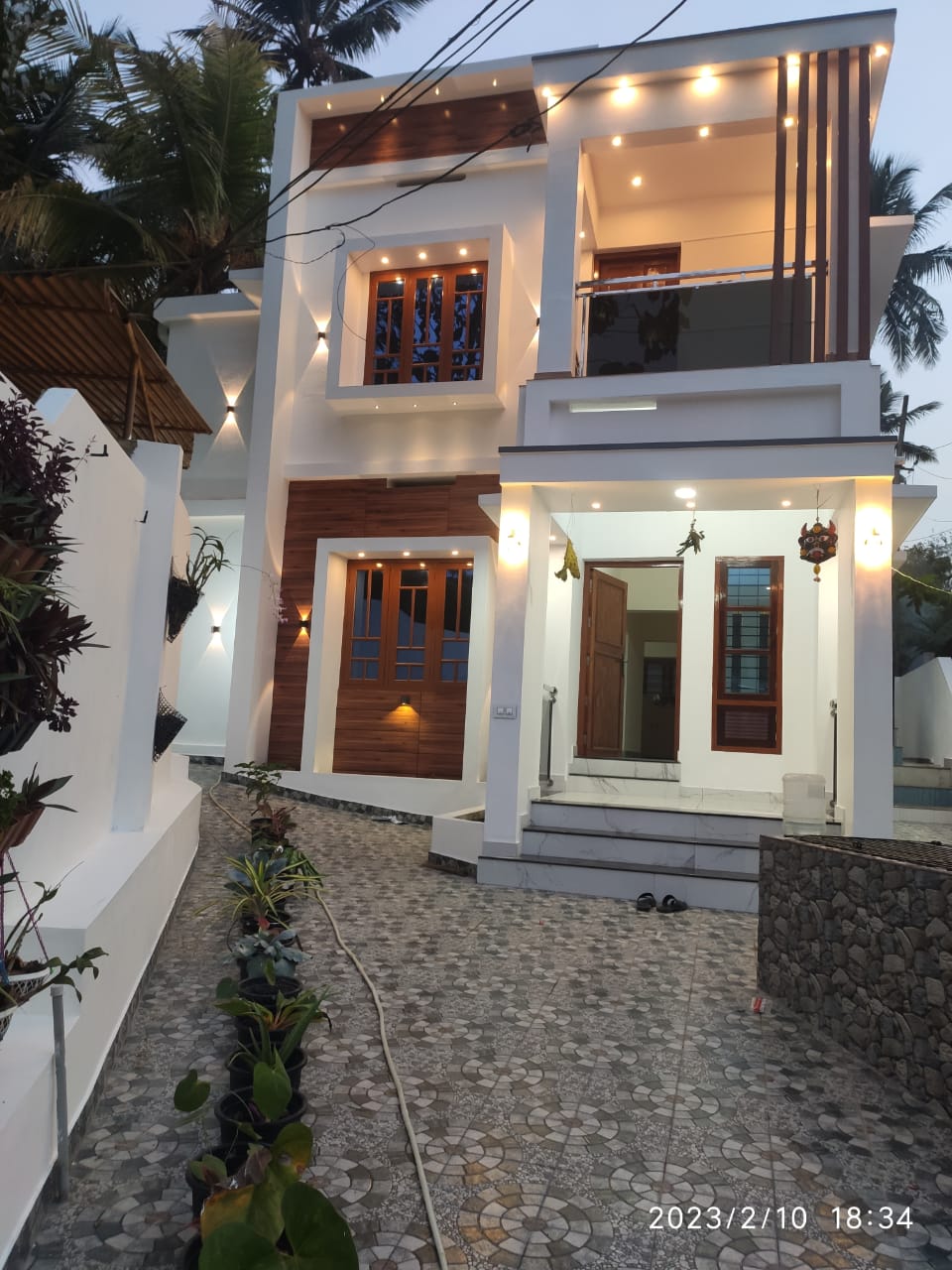 2 storied 4 bedroom house at Kazhakootam jn Technopark