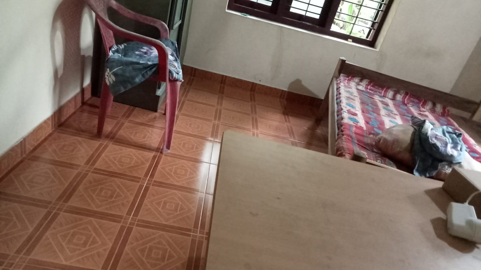 1 bedroom with bathroom and kitchen for rent at 3500 at kazhakuttom