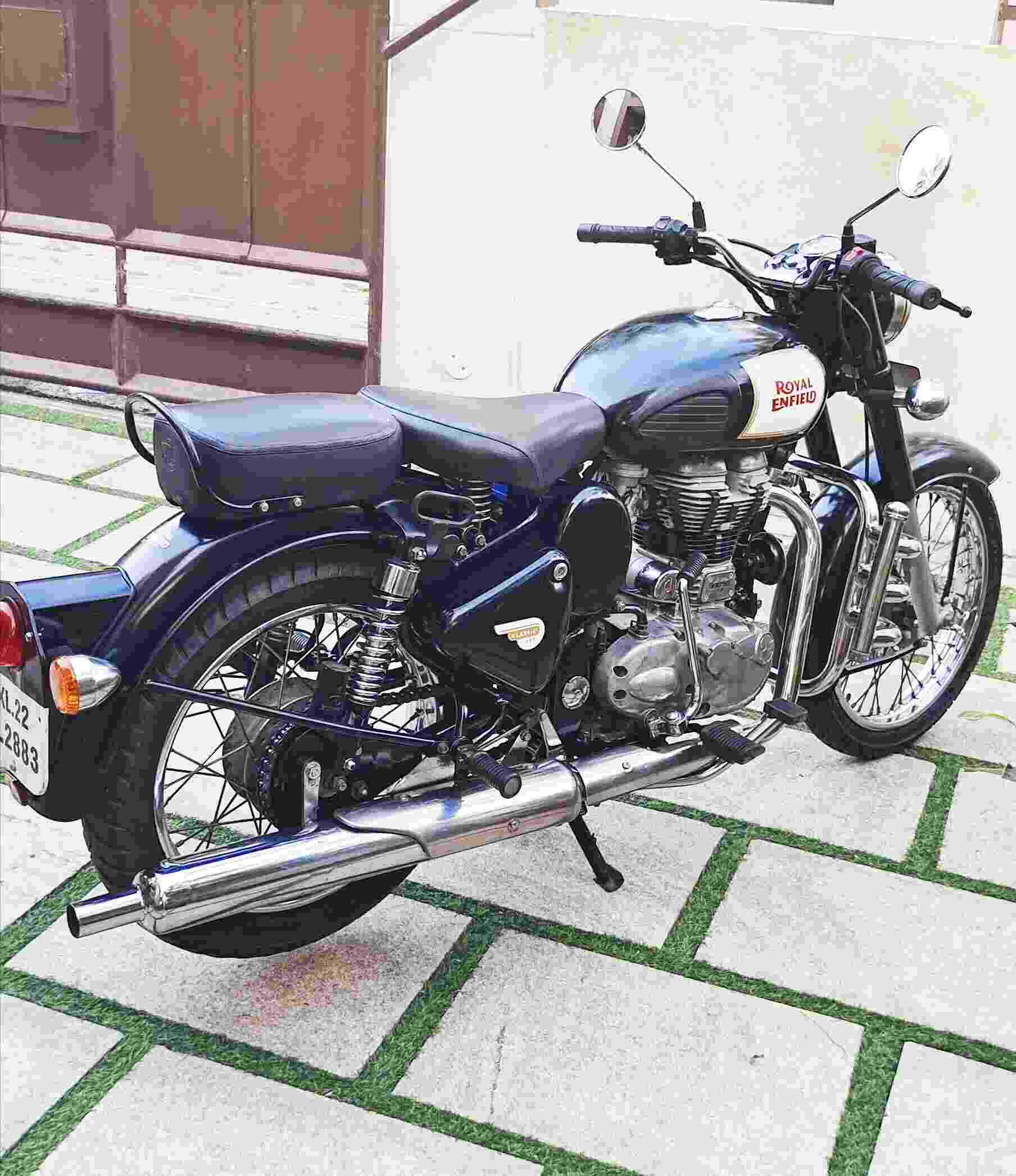 royal enfield classic 350 single disk
