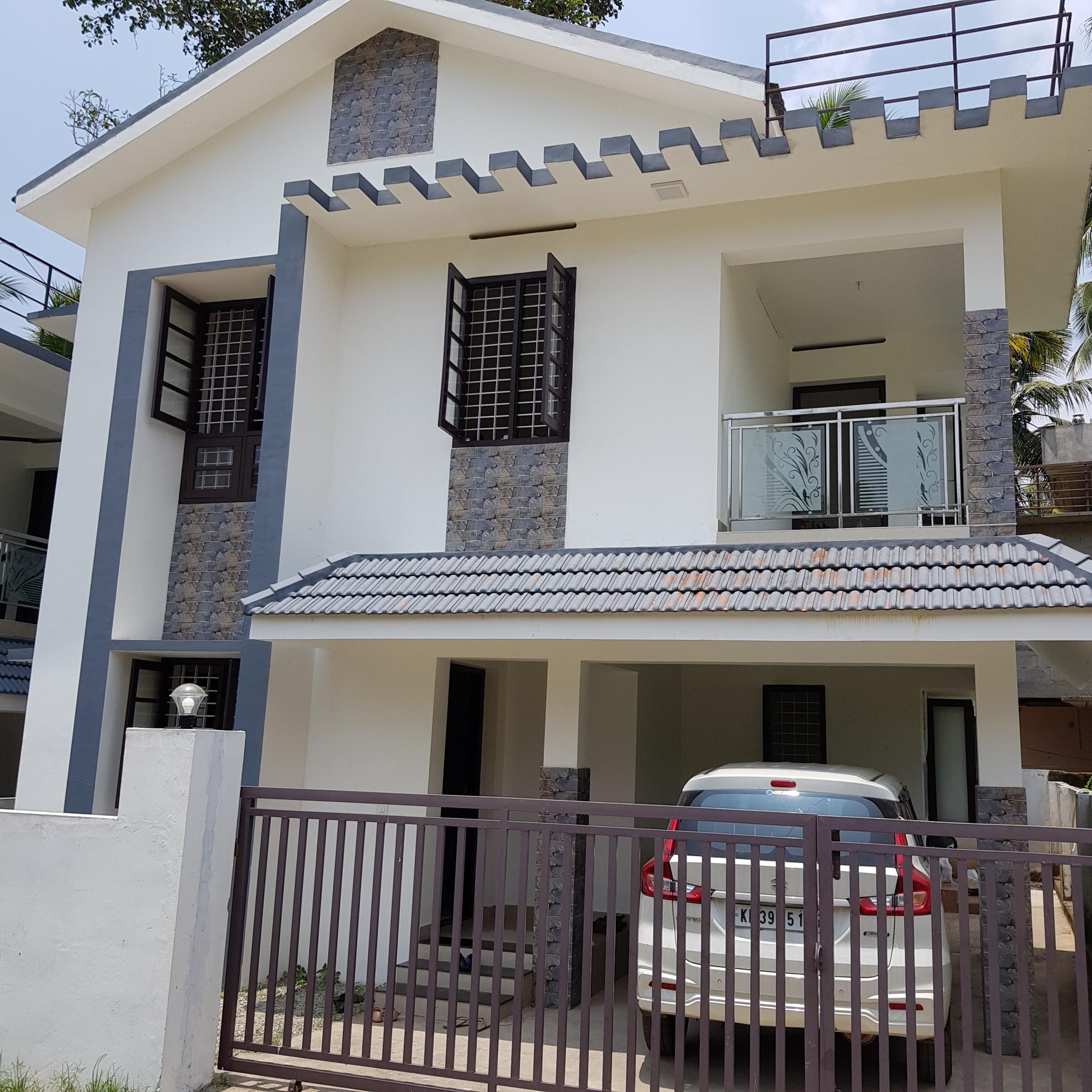 2BHK Semi Furnished Villa For Rent In Sasthavattom, Kazhakuttom Near